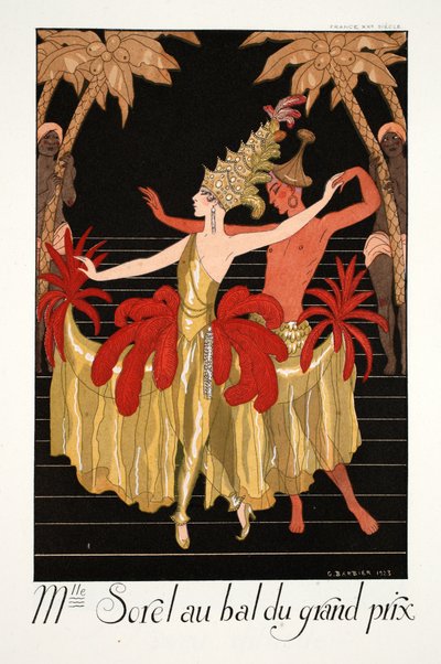 Mlle Sorel at the Grand Prix Ball, from 