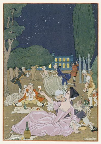 On the Lawn, illustration for 