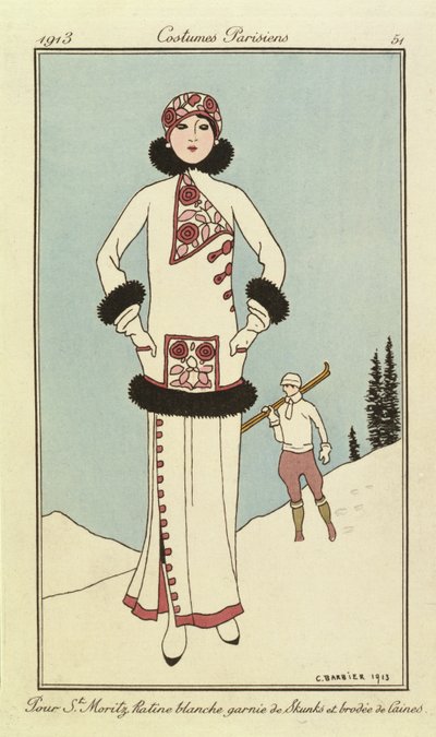 Pour St.Moritz, Plate from 