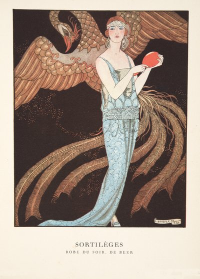 Sortilèges from a Collection of Fashion Plates by Georges Barbier