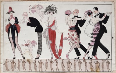 The Tango by Georges Barbier