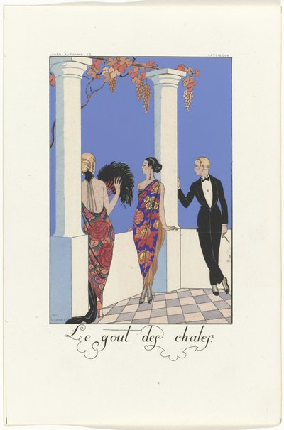 The Fashion for Shawls from the Series 