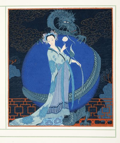 Turandot Princess of China (from Personages de Comedie) by Georges Barbier