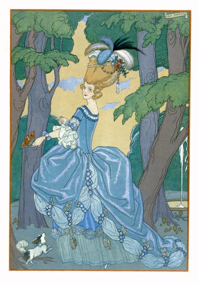 Walk in the Forest, illustration for 