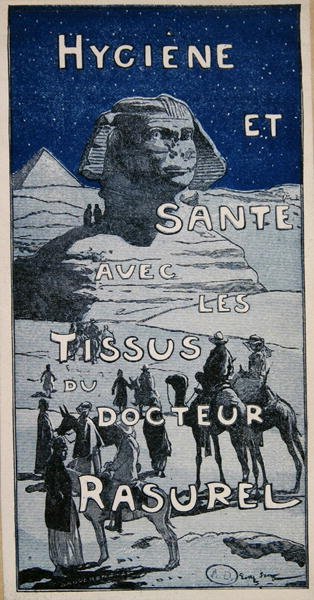 Advertisement for Doctor Rasurel Bandages by Georges Bertin Scott