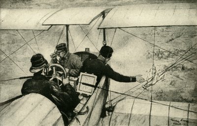 The Fourth Arm in the Great War: French Air-scouts at Work, First World War, 1914-1918, c1920 by Georges Bertin Scott