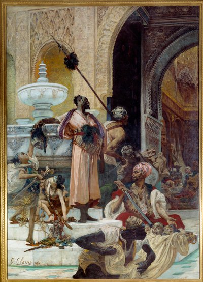 The Massacre of Abencerages by Georges Clairin