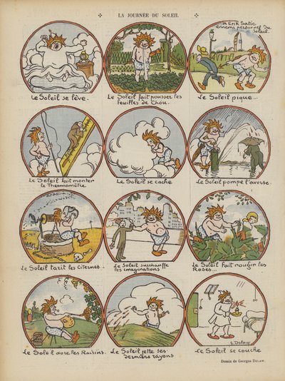Illustration for Le Rire by Georges Delaw