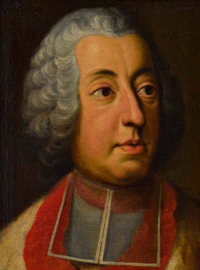Portrait of Cardinal Johann Theodor of Bavaria by Georges Desmarées