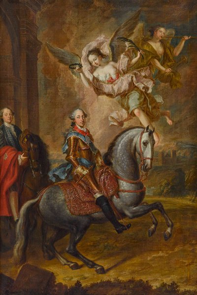 Maximilian III Joseph, Elector of Bavaria, on horseback by Georges Desmarées