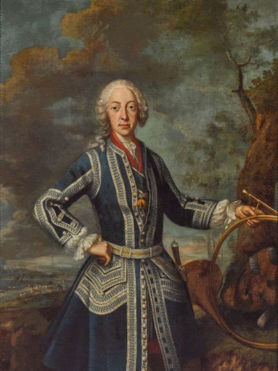 Maximilian III Joseph in Hunting Dress by Georges Desmarées