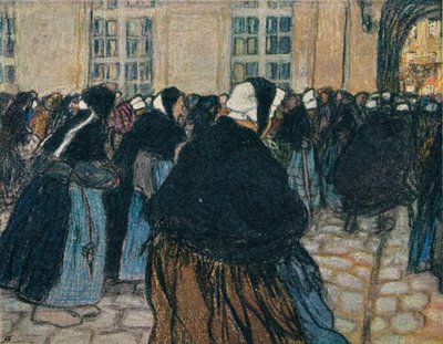 The Return to the Hospice of La Salpêtrière by Georges Dupuis