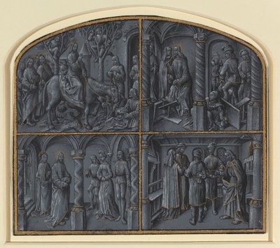 Four Scenes from the Life of Christ by Georges Hurtrel