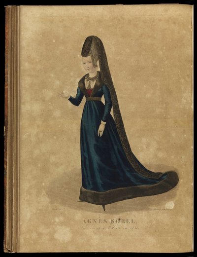 Agnès Sorel, Late 18th Century by Georges Jacques Gatine