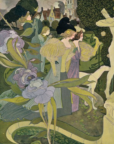 The Gardens of Armide by Georges Joseph van Sluijters