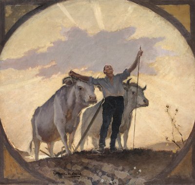 Hymn of the Earth to the Sun by Georges Jules Bertrand