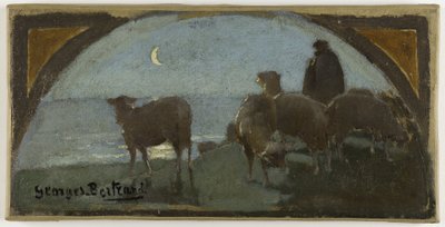 Sketch for the Dining Room of the Hôtel de Ville de Paris: The Mutton by Georges Jules Bertrand