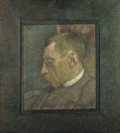 Portrait of Émile Verhaeren by Georges Lemmen