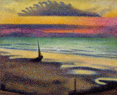 The Beach at Heist, 1891-92 by Georges Lemmen