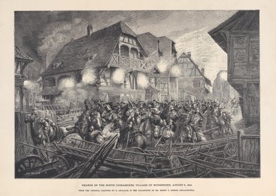 Charge of the Ninth Cuirassiers, Village of Morsbronn, August 6, 1870, 1874-1900 by Georges Léon Alfred Perrichon