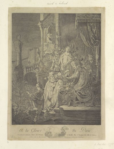 Christ Before Pilate: Large Plate by Georges Malbeste