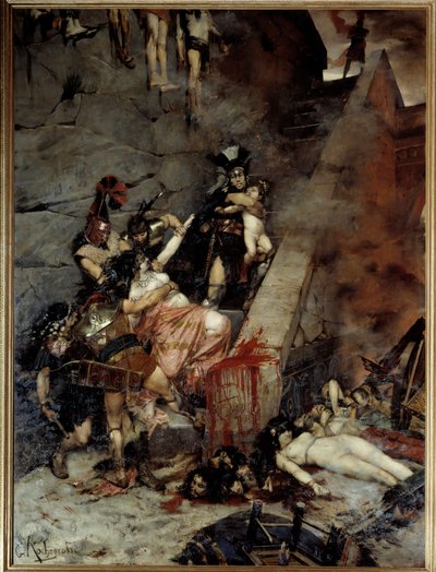 Andromaque. Troy taken, Pyrrhus had in his share of the spoil Hector