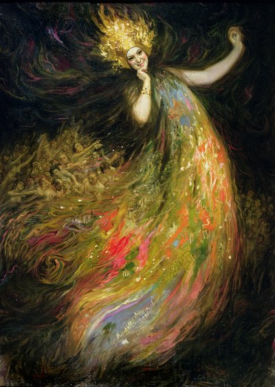 The Pursuit of the Maya by Georges Marie Rochegrosse
