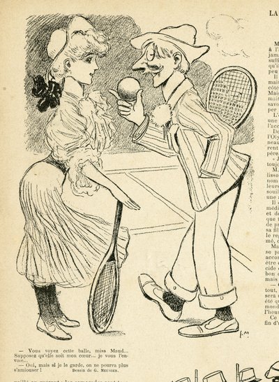 Illustration by Georges Meunier in Le Rire by Georges Meunier