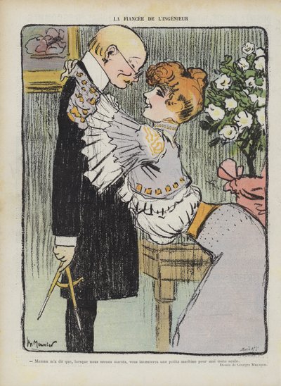 Illustration for Le Rire by Georges Meunier