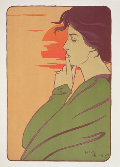The Hour of Silence, 1897, from 