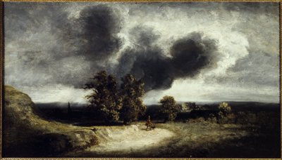 Landscape of the Surroundings of Paris, ca. 1830 by Georges Michel