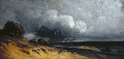 Storm near Montmartre by Georges Michel