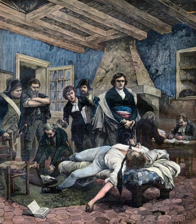 The Death of Charles Pichegru by Georges Moreau de Tours