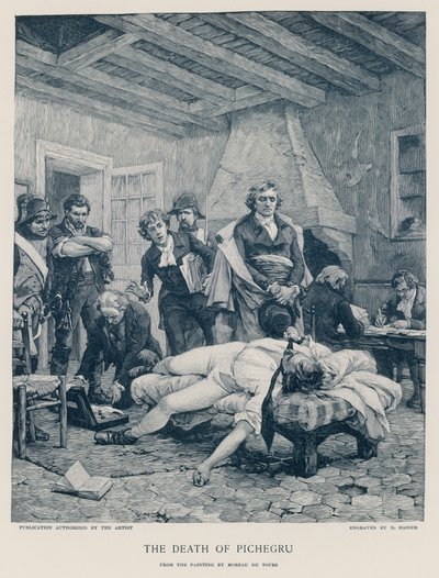 The Death of Pichegru by Georges Moreau de Tours