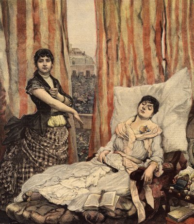 The Morphine Addicts by Georges Moreau de Tours