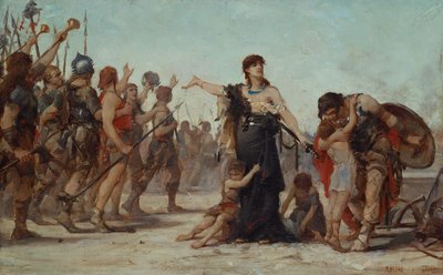 The Sacrifice to the Fatherland by Georges Moreau de Tours