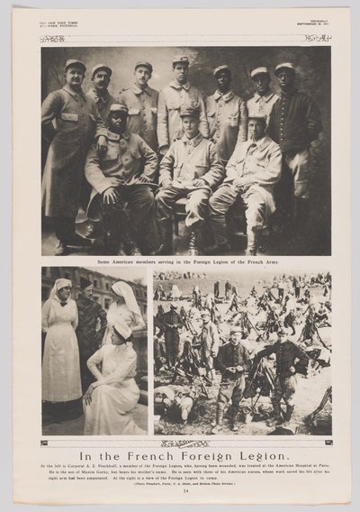 In the French Foreign Legion, September 30, 1915 by Georges Penabert