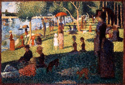 A Sunday Afternoon on the Island of La Grande Jatte by Georges Pierre Seurat