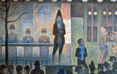 Circus Sideshow by Georges Pierre Seurat