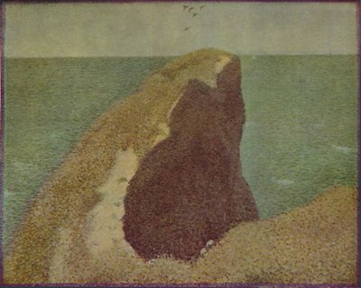 Le Bec Du Hoc, Grandcamp by Georges Pierre Seurat