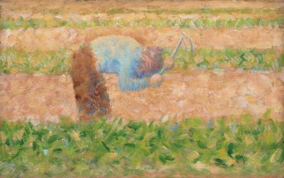 Man with a Hoe by Georges Pierre Seurat