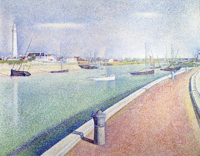 The Channel of Gravelines, Petit Fort Philippe by Georges Pierre Seurat