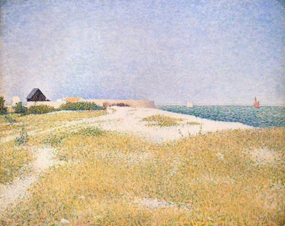 View of Fort Samson, 1885 by Georges Pierre Seurat