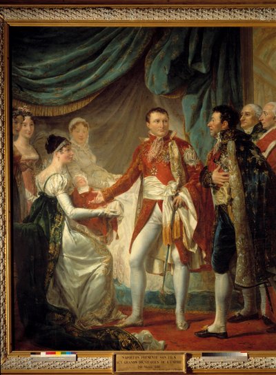 The Presentation of the King of Rome - Napoleon by Georges Rouget