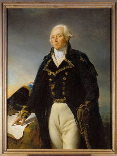Portrait of Francois Christophe Kellermann, Duke of Valmy, General in Chief of the Army of Moselle by Georges Rouget