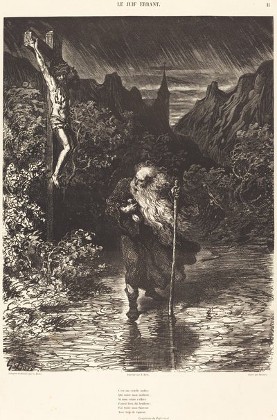 The Wandering Jew by Georges Rouget after Gustave Doré