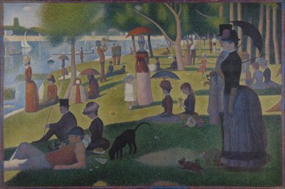 A Sunday on La Grande Jatte -- 1884 by Georges Seurat