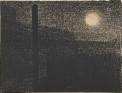 Factories by Moonlight by Georges Seurat
