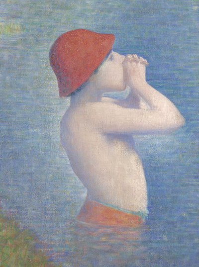 The Bathers at Asnières (detail) by Georges Seurat