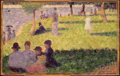 Study for A Sunday Afternoon on the Island of La Grande Jatte by Georges Seurat